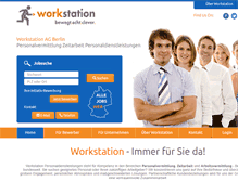 Tablet Screenshot of 030-workstation.de